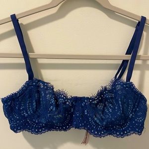 Navy Blue Lace Victoria’s Secret Bra